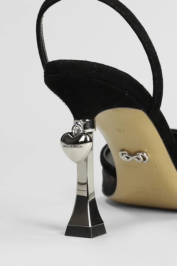 Pumps In Black Polyamide - Image 5