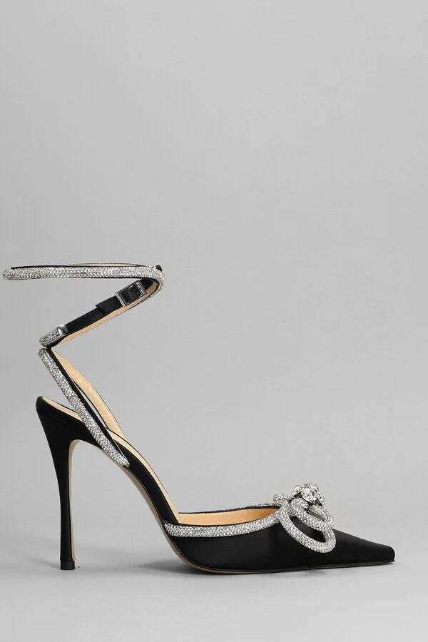 Pumps In Black Silk