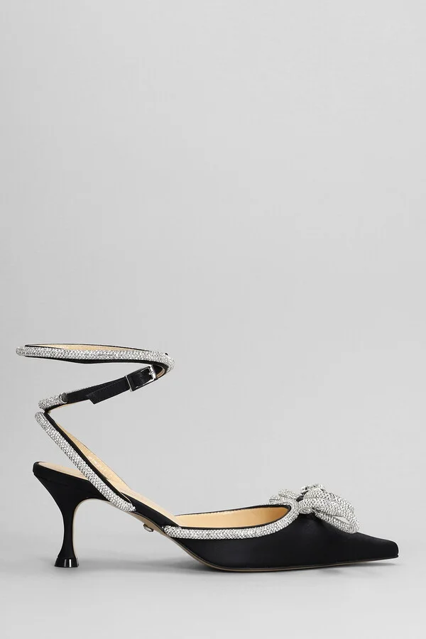 Pumps In Black Silk