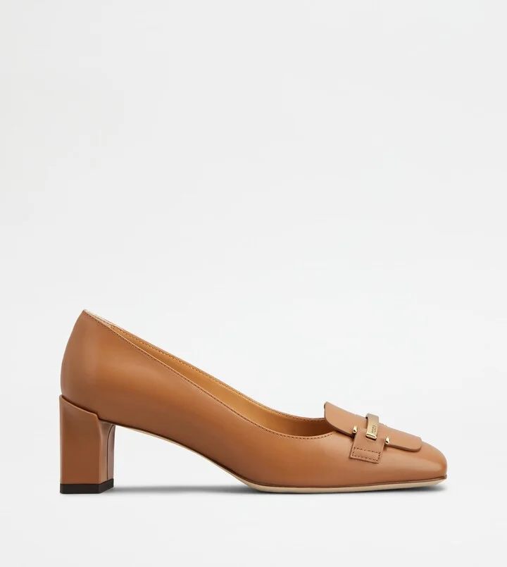 Pumps in Leather