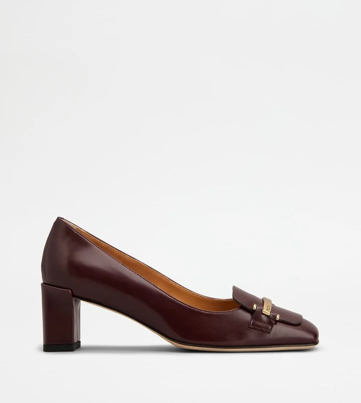 Pumps in Leather