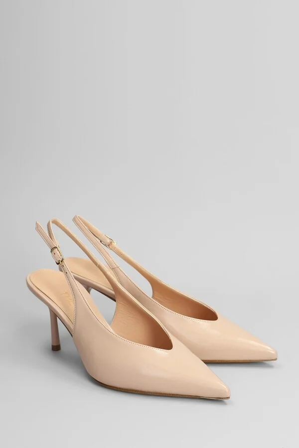Pumps In Powder Leather - Image 2