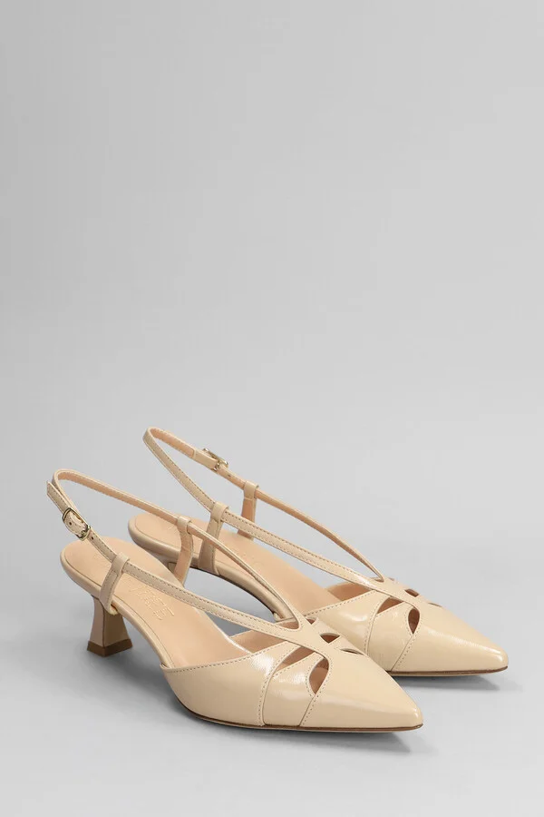 Pumps In Powder Leather - Image 2