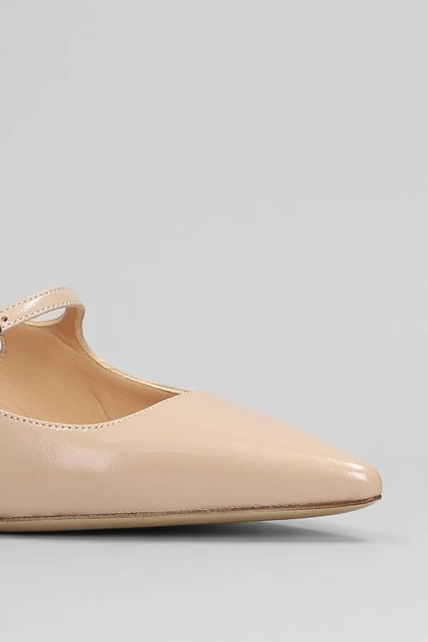 Pumps In Powder Leather - Image 5