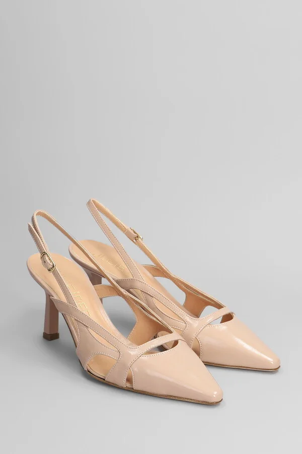 Pumps In Powder Leather - Image 2