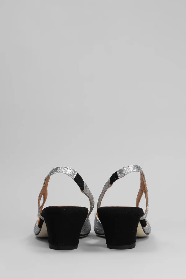 Pumps In Silver Glitter - Image 4