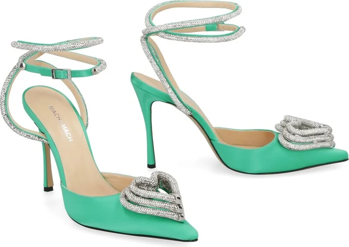 Pumps Satin Slingback Pumps - Image 3
