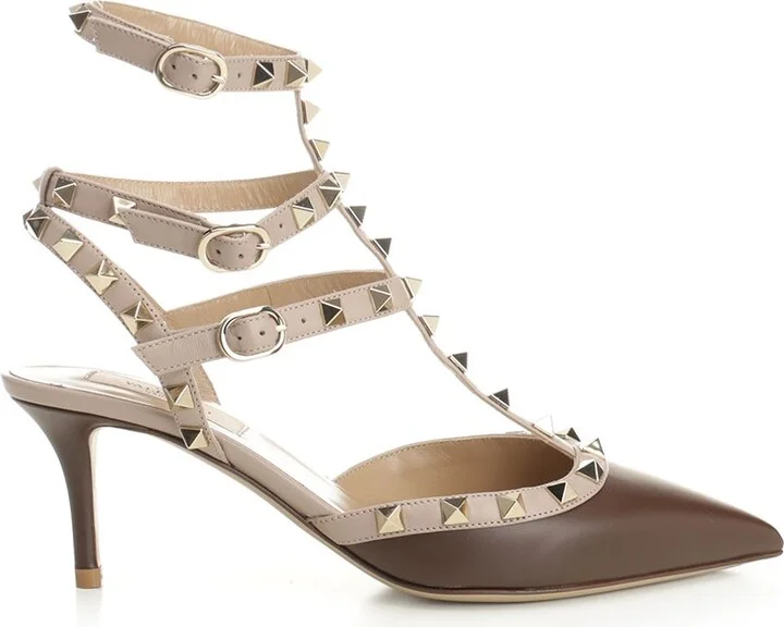 Pumps With 'rockstud' Straps