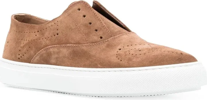 Punch-Hole Slip-On Sneakers - Image 2