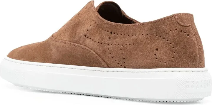 Punch-Hole Slip-On Sneakers - Image 3