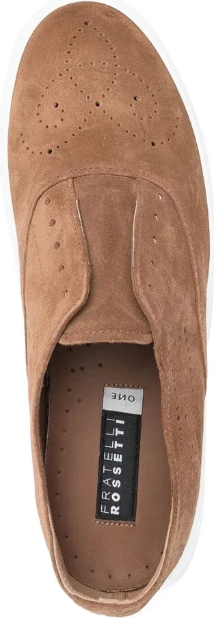Punch-Hole Slip-On Sneakers - Image 4