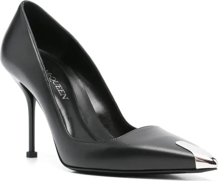 Punk 90mm leather pumps - Image 2