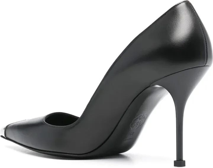 Punk 90mm leather pumps - Image 3