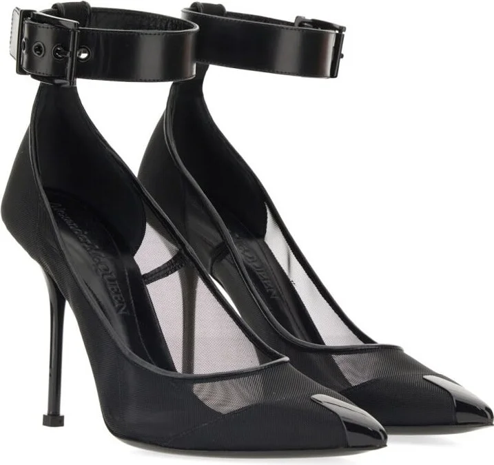 Punk Pumps With Strap - Image 2