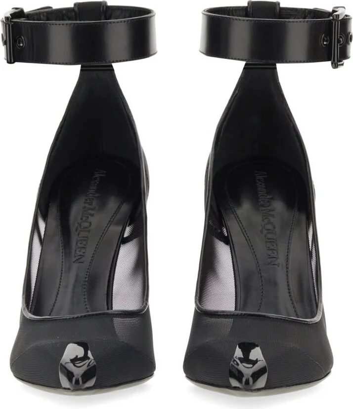 Punk Pumps With Strap - Image 3