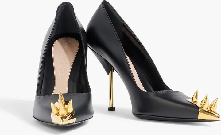 Punk Stud leather pumps - Image 2