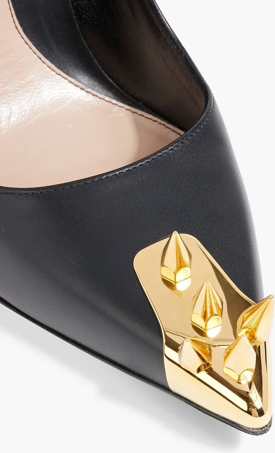 Punk Stud leather pumps - Image 4