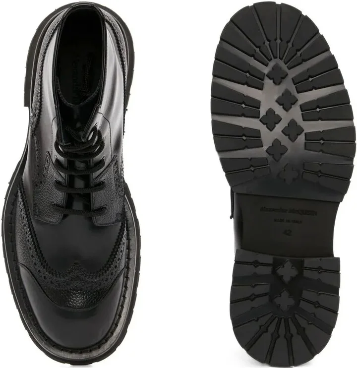 Punk Worker lace-up boots - Image 4