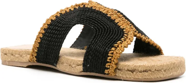 Pura lurex flat sandals - Image 2