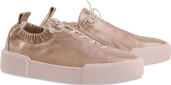 Pure gathered elastic-ankle sneakers - Image 2