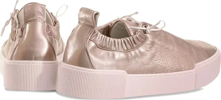 Pure gathered elastic-ankle sneakers - Image 3