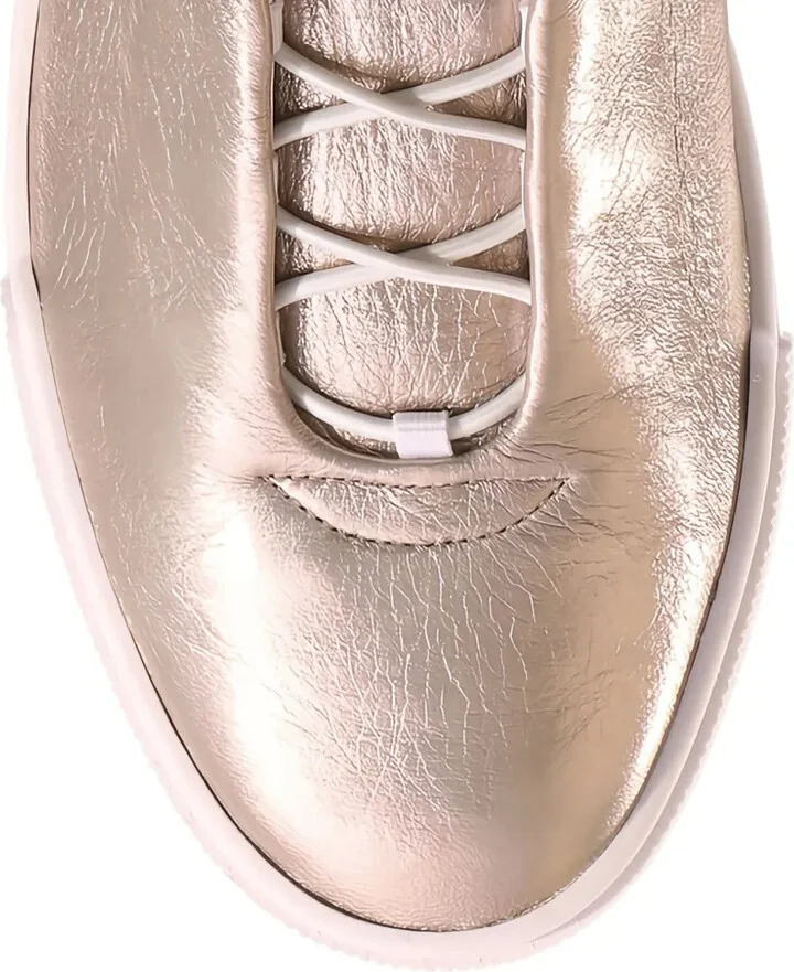 Pure gathered elastic-ankle sneakers - Image 5
