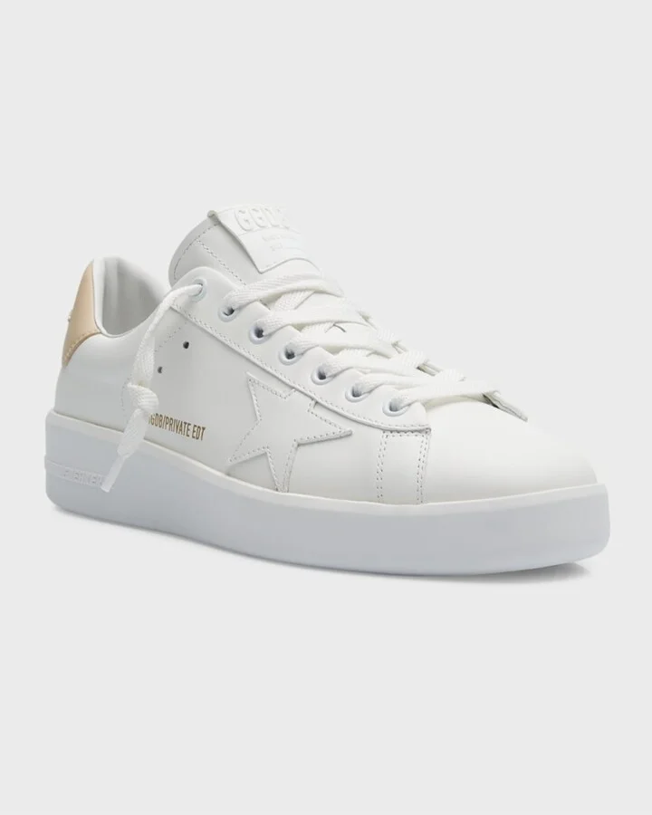 Pure Star Bicolor Leather Low-Top Sneakers - Image 4