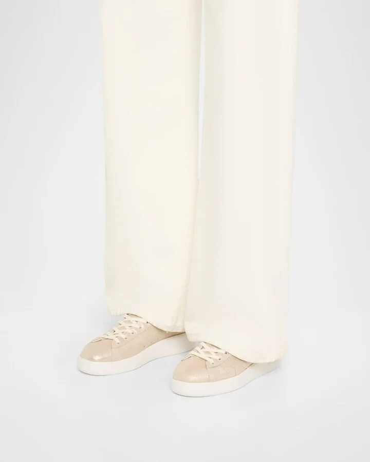 Pure Star Shimmer Leather Low-Top Sneakers - Image 2