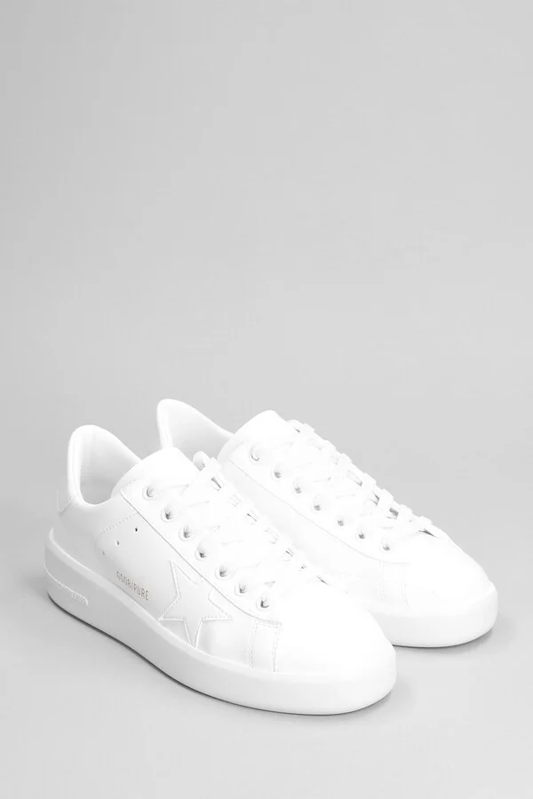 Pure Star Sneakers In White Leather - Image 2