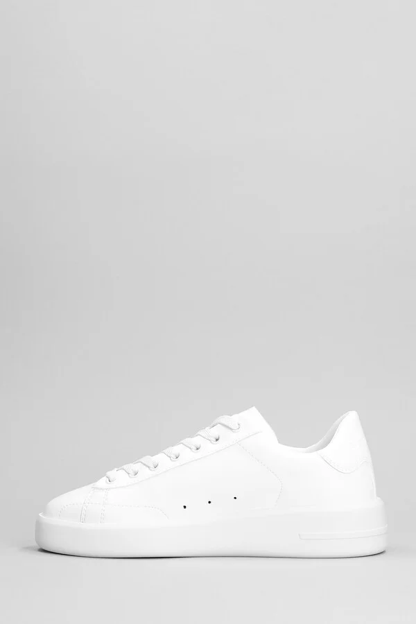 Pure Star Sneakers In White Leather - Image 3