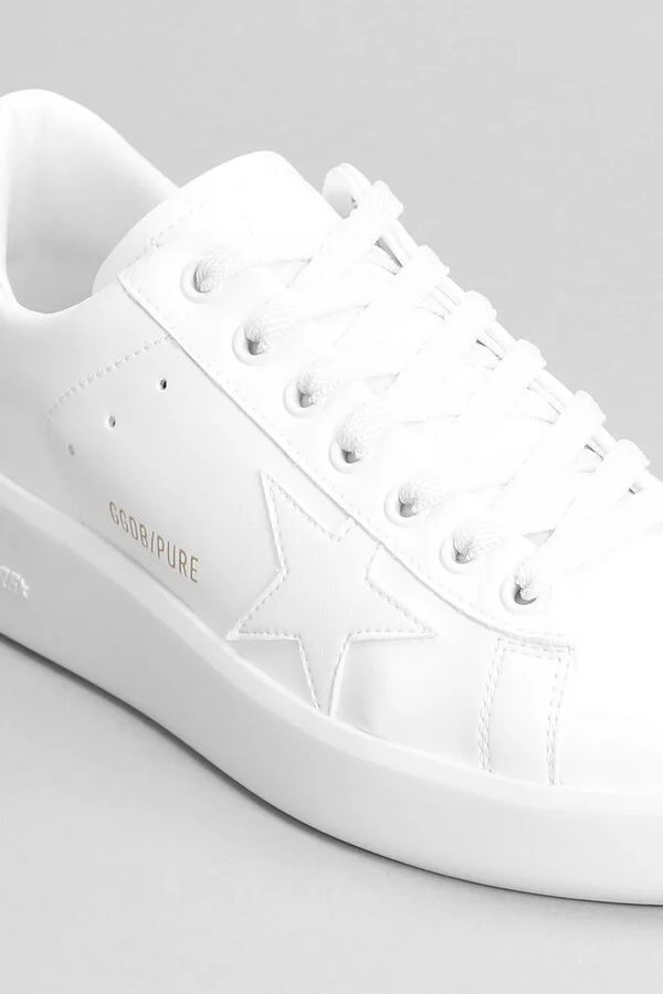 Pure Star Sneakers In White Leather - Image 5