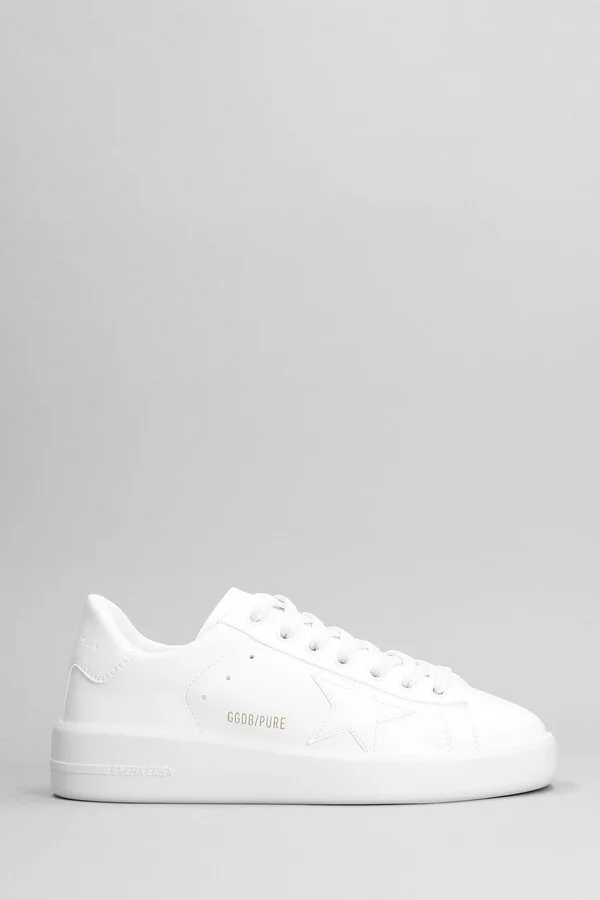 Pure Star Sneakers In White Leather