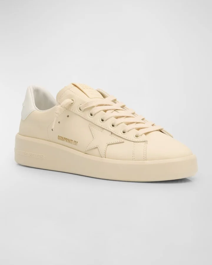 Purestar Bicolor Leather Low-Top Sneakers - Image 2