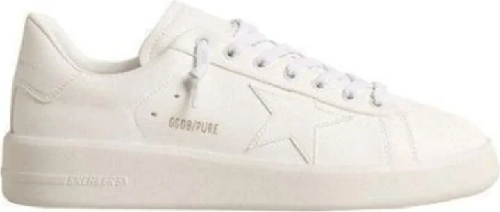 Purestar Bio-Based White Star and Heel Tab Men's Sneakers