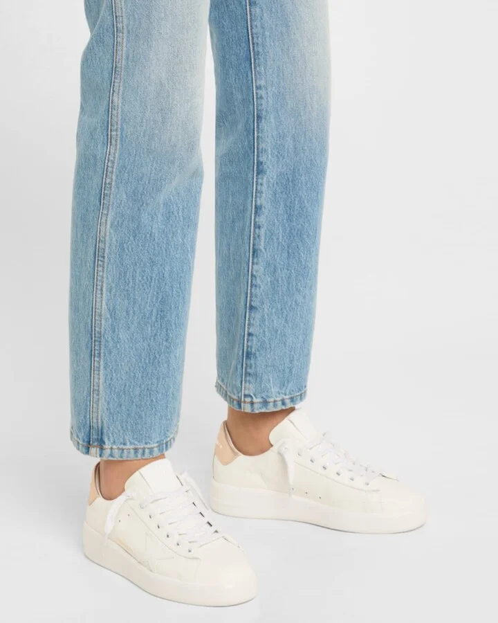 Purestar Mixed Leather Low-Top Sneakers - Image 2
