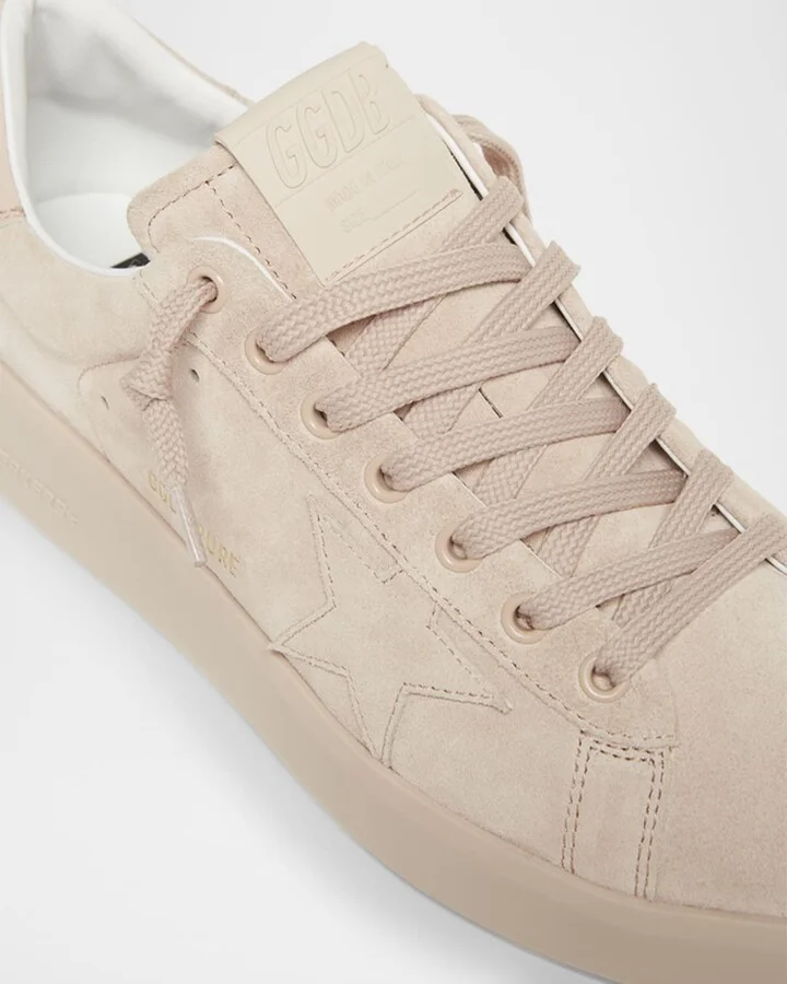 Purestar Mixed Leather Low-Top Sneakers - Image 2