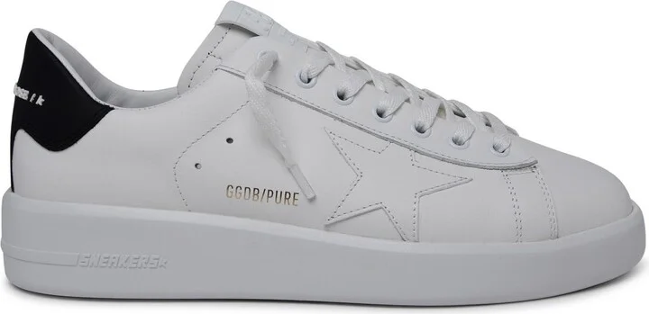 Purestar Sneakers In White Calf Leather