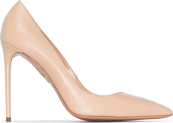 Purist 105mm leather pumps