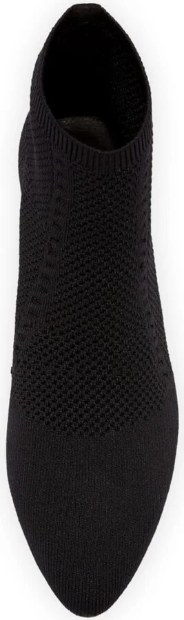 Purl Stretch-Knit Fabric Booties - Image 5
