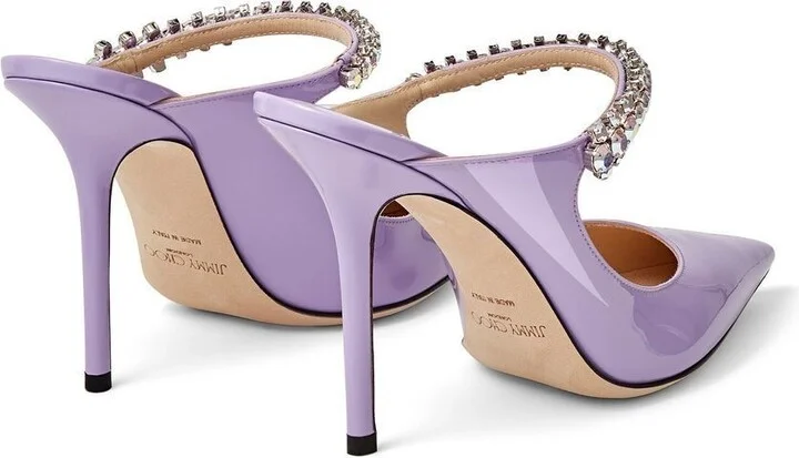 Purple Bing 100 Patent Leather Pumps - Image 3