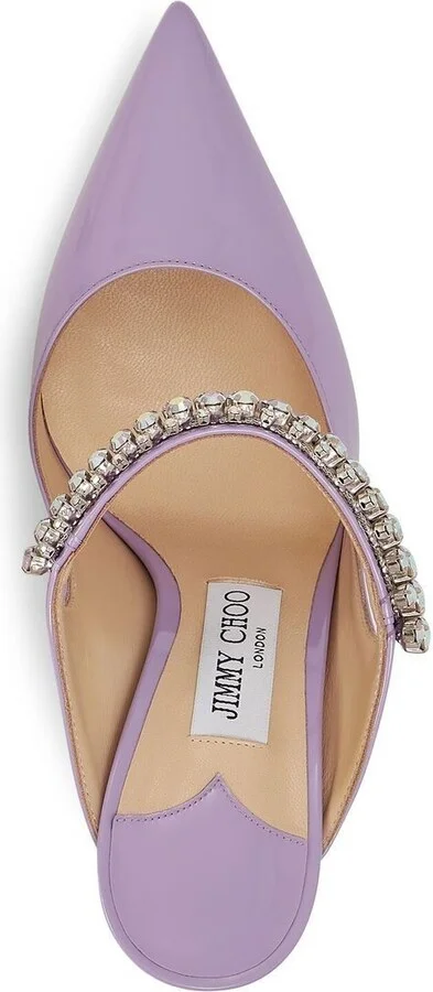 Purple Bing 100 Patent Leather Pumps - Image 4
