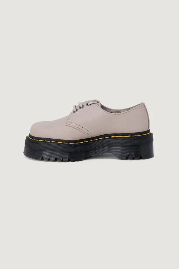 Purple Leather Lace-Up Women's Boot - Image 4