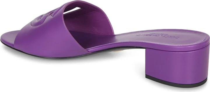 Purple Logo Mule Sandal - Image 3