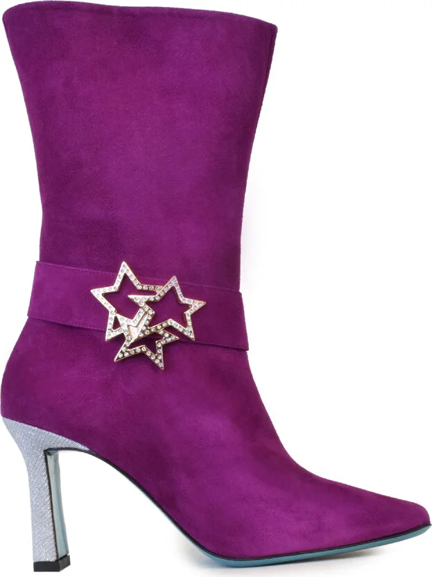 Purple Luiga Mid Bt W/Orn Magenta Cash/Bnco Nad