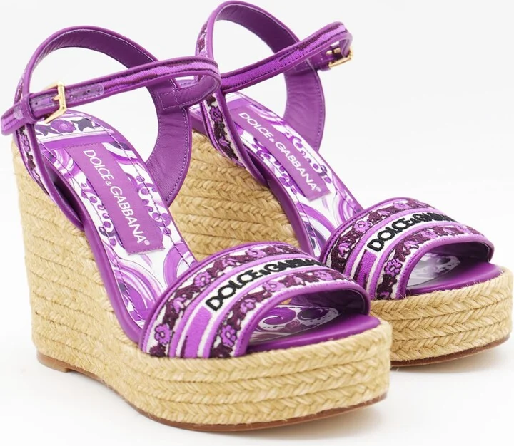Purple Majolica Espadrillas - Image 2