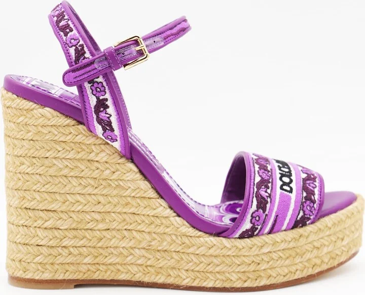 Purple Majolica Espadrillas