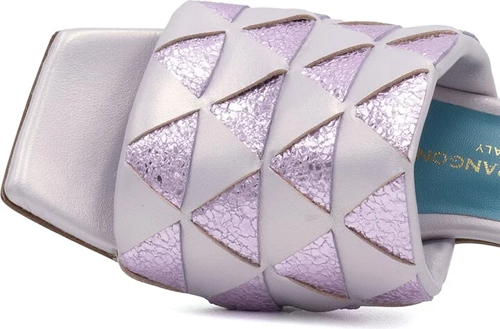 Purple / Neutrals Vicky Slide Pluto Lamina Pink - Image 3
