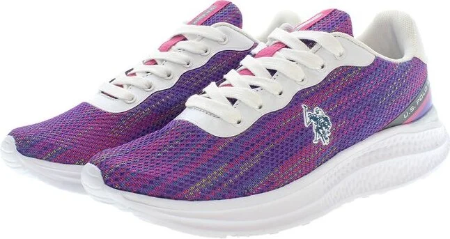 Purple Polyester Women Women's Sneaker - Image 2