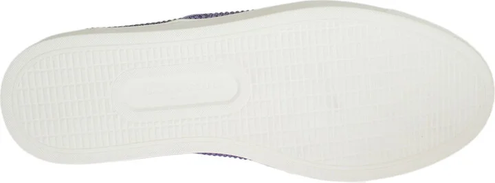 Purple Strass Canvas Logo Men's Sneakers - Image 3