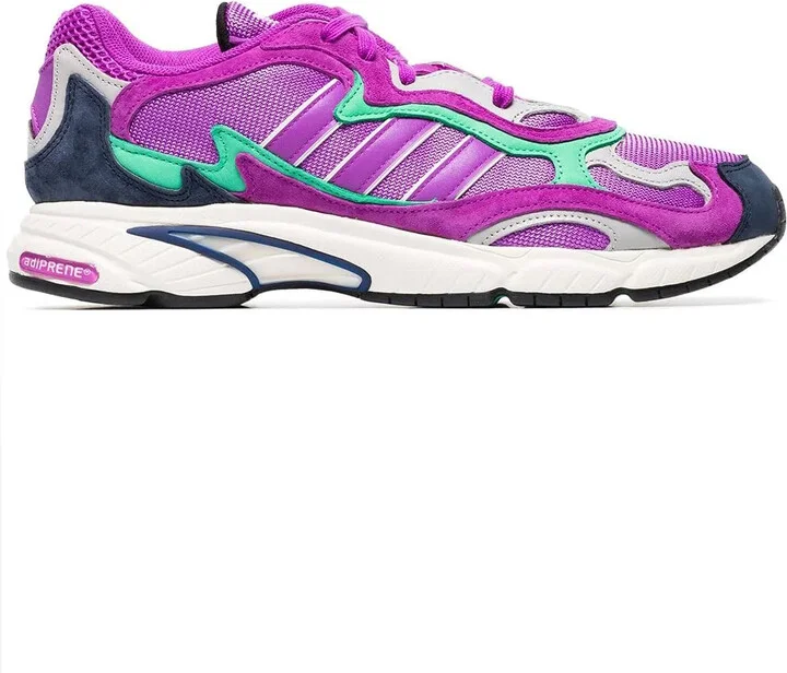 purple Temper Run suede sneakers